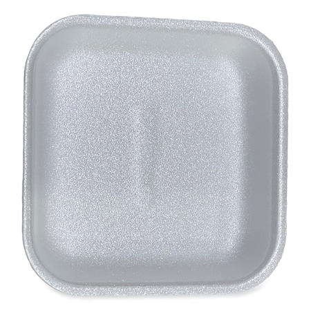 Gen Meat Trays, #1, 5.38 x 5.38 x 1.07, White, 500PK 749507004103